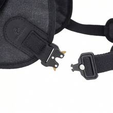Durable Leather Shoulder Recoil Pad For Archery - Half Chest Protector Guard, Fast Shipping From The USA - Black - View 7
