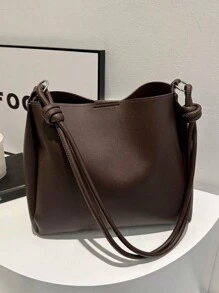 Light Luxury New PU Fashion Design High-End Tote Bag, New Fashionable Big Bags For Women