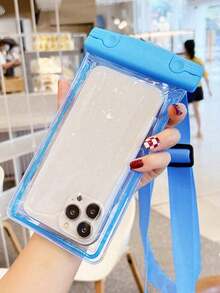 1/2pcs Waterproof Phone Case With Touch Screen,Drift Diving Swimming Waterproof Bag,Waterproof Phone Pouch For Swimming And Diving,Universal Sealed Dry Bag For Mobile Phones,For Swimming, Water Sports, Drifting Equipment Storage Bag Purse Wallet For Outdoor Sport Summer Vacation Beach Travel Holiday Pool - Multicolor - View 8