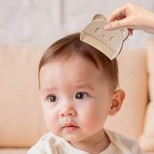 3pcs Soft Baby Scalp Brush, Massage Brush For Newborn To Remove Vernix, Cradle Cap, Hair Cleaning Products For Infants - Multi-Color