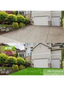 1pc Artificial Grass Playground Fencing, Rooftop Balcony Simulation Lawn Carpet Flooring