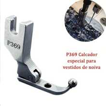 1pc Of New Style Sequin Fabric Presser Foot, Suitable For Sequin Pressing, Used In Garment Factories Or Industrial Single-Needle Sewing Machines