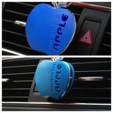 1pc Apple Shaped Car Air Freshener, With Floral Fragrance - Decorative Vent Clip Design, Includes Scented Refill, Suitable For Vehicle Interior Accessories, Car Air Freshener | Apple Shape Durable Air Freshener (Random Letter Style) - one-size - View 13