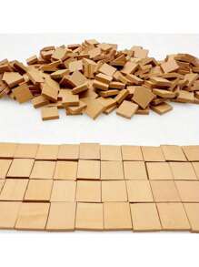 50/100/200pcs Miniature Landscape Kit | Realistic Red Brick Wall & Stone Accents | Plastic | Ideal For DIY Crafts, Fairy Gardens, And Dollhouses | Perfect For Building Your Mini Dream House