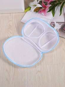 Bra Washing Bags, Laundry Bag, Large Bra Wash Guard Bags For Washing Machine, Fits All Cups, Anti-Deformation Bra Wash Bags, Underwear Bags For Washing (Grey, Blue) Small And Portable, Suitable For A Variety Of Scenarios, Home, Travel, Business Trips, Back To School, The Perfect Gift, Bag For School School Accessories School Stuff