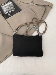 时尚奢华复合面料动物印花女士腋下手提包，用途广泛