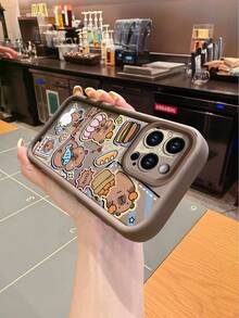 1 件时尚 Karpi Bala Label 防指纹喷砂棕色防震手机壳适用于 17/ 17 Pro/ 17 Pro Max/ Air/16/15/14/13、S25 Ultra/S24 Ultra/S23 Ultra/S25 FE/S25 Edge/A07/A17、Redmi、OPPO、Realme、Infinix - 棕色 - 查看 5