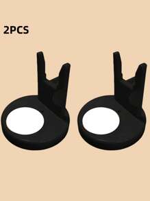 4 piezas/2 piezas/1 pieza Base de plástico soporte para pistola de silicona caliente, accesorio para herramientas de manualidades, reparación del hogar y almacenamiento DIY