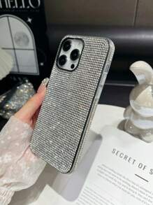 Luxuriöses Handyhülle für Frauen mit Pailletten und Strass-Besatz, kompatibel mit 16 Pro Max/16/16 Pro/16 Plus/15/15 Pro Max/15 Pro/15 Plus/11/12/13/14 Pro Max/XS/XR/11 Pro/11 Pro Max/12 Pro/12 Pro Max/13 Pro/13 Pro Max/7 Plus/14 Pro/14 Pro Max/14 Plus/7 Plus/8 Plus/8/SE2
