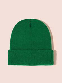 1 pieza Gorro de punto sin ala, gorro de invierno unisex cálido para actividades al aire libre - Multicolor - Ver 19