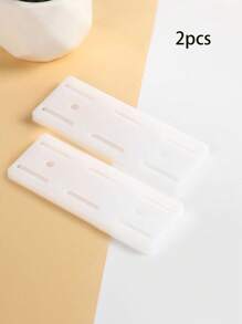 Non-Hole Socket Holder, Extension Cord Storage Box, Suitable For Kitchen, Home, Office, Wall Mounted, Self-Adhesive Desktop Socket Holder, Practical Hook