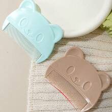 3pcs Soft Baby Scalp Brush, Massage Brush For Newborn To Remove Vernix, Cradle Cap, Hair Cleaning Products For Infants - Multi-Color