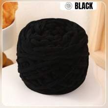1Roll Multicolor Ice Strip Yarn 100g, 8mm Thick - Soft And Chunky Chenille Yarn, Fluffy Thread Knitting Chenille Yarn, Ideal For DIY Knitting & Crochet Projects Like Scarves, Slippers