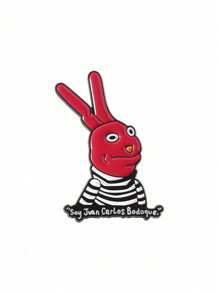 1 Stück bezauberndes rotes Tier Spiel Zubehör Kaninchen Gefängnis, vielseitiger personalisierter Metall-Anstecker zur Kleidung Dekoration