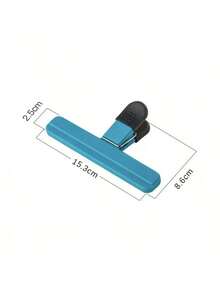 3pcs T-Shape Food Sealing Clips, Strong Plastic Bag Clips For Potato Chips And Snacks, Airtight And Waterproof - Multicolor - View 2