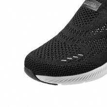 Skechers Women Lightweight Low-Top Comfortable Walking Shoes, Shock-Absorbing Durable Casual Sneakers, 104637-BKW