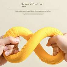 Pet Tug Rings For Dog Training, Bite-Resistant For Golden Retriever, Labrador, Border Collie, Chew Toy For Pets - Multicolor - View 4