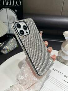 Luxuriöses Handyhülle für Frauen mit Pailletten und Strass-Besatz, kompatibel mit 16 Pro Max/16/16 Pro/16 Plus/15/15 Pro Max/15 Pro/15 Plus/11/12/13/14 Pro Max/XS/XR/11 Pro/11 Pro Max/12 Pro/12 Pro Max/13 Pro/13 Pro Max/7 Plus/14 Pro/14 Pro Max/14 Plus/7 Plus/8 Plus/8/SE2