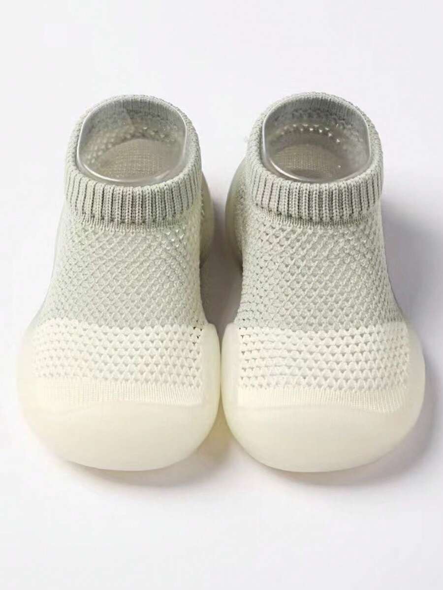 1 Pair Infant Toddler Soft Sole Non-Slip Breathable Socks For Indoor Wear, Autumn/Winter, 1 Year Old - Multicolor - View 1