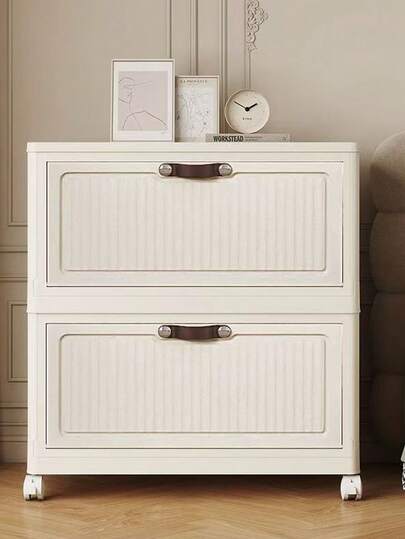 5/4/3/2/1 couche Armoire pliable, Placard de rangement pour vêtements, Utilisation adulte, Assemblage facile, Chambre à coucher