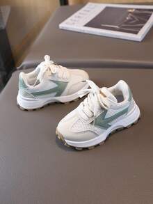 1 Pair Kids' Breathable Sports Shoes, Baby Toddler Canvas Shoes, Girls & Boys, Spring New Arrivals