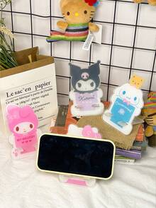 Sanrio 1个手机支架，平板电脑支架，桌面电视支架，照片支架，多功能手机/平板电脑支架，桌面装饰，适合学生和女士，是观看视频、学习的理想选择，解放双手，房间装饰，家居装饰摆件，家居小物件 - 彩色 - 查看 10