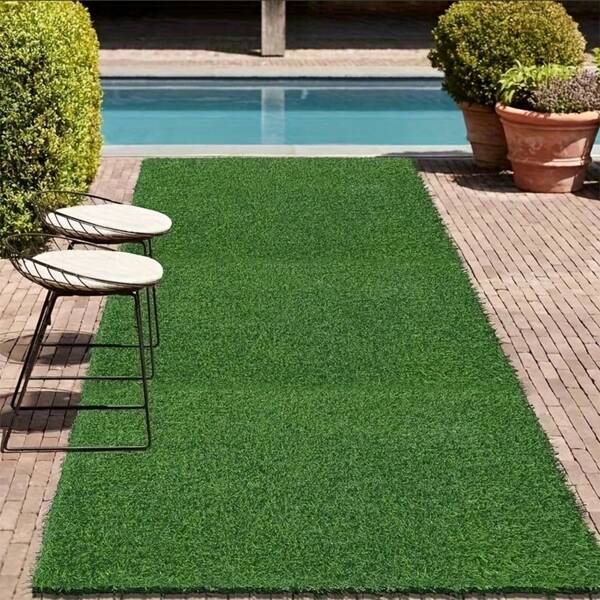 1PC High-Quality High-Density Thick Artificial Grass Mat, Flame-Retardant And Non Shedding Plastic Lawn, Suitable For Courtyards, Pet Areas And Wedding Corridors