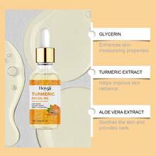 300ml Turmeric Facial Care Essential Oil, Gentle Nourishing, Firming, Brightening, Improves Dry Skin - Turmeric - View 9