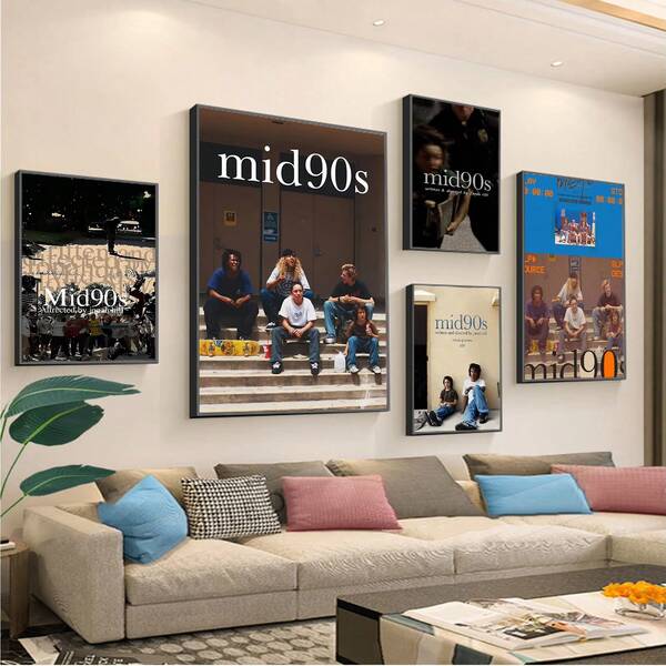 1PC Popular Movie Decorative Paintings Mid 90s Movie Posters Retro Room Home Bar Cafe Decor Aesthetic Art Wall Paintings, Exquisite Art, Frameless