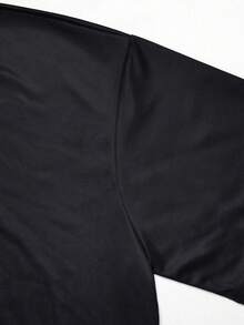 男士线条印花圆领短袖 T 恤，休闲夏季 T 恤 - 彩色 - 查看 7