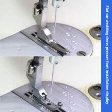 1pc Of New Style Sequin Fabric Presser Foot, Suitable For Sequin Pressing, Used In Garment Factories Or Industrial Single-Needle Sewing Machines