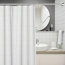 1pc Shower Curtain Rod,Shower Accessories,Tension Rod,Shower Cubicle,No-Punch,Easy To Install,One Side Adjustable Home Bathroom Decor Fall Decor Bathroom Accessories Back To School