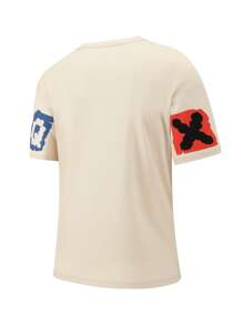 Conjunto de 2 piezas informal de camiseta holgada y pantalones cortos para hombre, de verano
