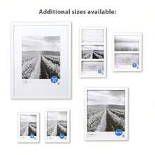 4x6 3-Opening Linear Gallery Collage Picture Frame, White,Back To School,School Supplies