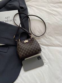 Bolsa de ombro quadrada elegante feminina, bolsa transversal, bolsa clutch, bolsa tote, bolsa de mão de alta qualidade