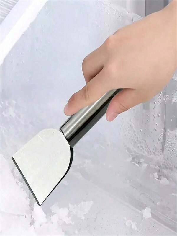 1 pièce Grattoir multi-usage en acier inoxydable durable - Pelle utilitaire métallique pour une utilisation dans la cuisine, la salle de bain, la maison et le jardin