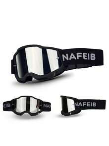 Anti-Wind und atmungsaktive neutrale PC-Linsen Brillen - Motorrad Offroad Reitbrillen, Outdoor Sport Schutzbrillen - Anti-Sand und bequem, geeignet für täglichen Outdoor-Einsatz, Bergsteigen, Skifahren, Wandern, Radfahren, usw. - Verschiedenfarbig - Übersicht 6