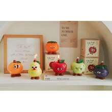 Fruit Scented Candles Accompanied By Gifts Cartoon Cute And Funny Fruit Candles Handmade Scented Candles Scented Soybean Wax Candles Birthday Candle Party Home Decoration Halloween Christmas Anniversaries Wedding Photo Props Home Decoration Gifts Valentine's Day Accompanied By Gifts And Other Occasions