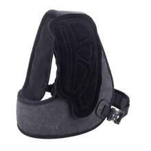 Durable Leather Shoulder Recoil Pad For Archery - Half Chest Protector Guard, Fast Shipping From The USA - Black - View 3