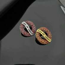 Red Enamel Rhinestone Crystal Diamante Poppy Flower Brooch Dress Accessories Pin For Clothes Bag Charm School Office Accessories Shirts Jacket Jewelry Christmas Halloween Clothes Pin Funny Cute Teacher Gifts