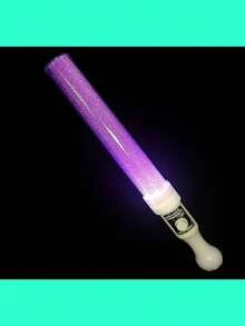 LED荧光棒带3种闪烁模式，适用于夜间婚礼派对、音乐会、情人节、节日庆典、婚礼派对、户外手持氛围灯、仙女棒、男女单身狂欢派对、节日霓虹灯棒装饰派对礼物、发光装饰 - 彩色 - 查看 15