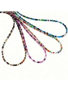 1 Pc Chichain Multi-Color Eyeglass Chain - Prevent Loss, Fashionable Ladies Eyeball Chains, Stylish Eyeglasses Accessories, Durable Eyeglass Strap, Eyeglass Cord