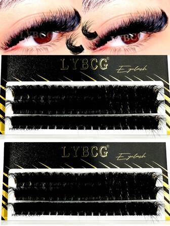 New 42/60 Cluster Lashes D Curl Wispy Individual Lashes DIY Eyelash Extension Natural Look Reusable 5D Fluffy Cluster Eyelash Soft&Comfortable Easy Extensions Self Application At Home (120D/100D/80D/60D/50D/40D/30D-0.07D-10-18MIX) Lash Clusters, Eyelash Clusters, Individual Eyelashes, Lashes, Fake Lashes