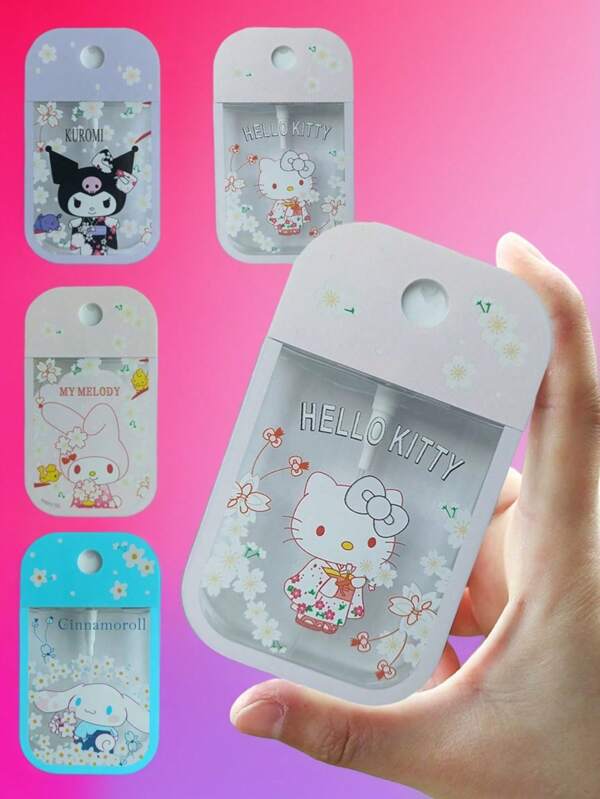 Sanrio Sanrio 1buc Sanrio Nou Drăguț 50 ml Flacon Flacon Loțiune de Parfum Spray Sticluță Depozitare Sticluță Multi-funcțională Portabil Umplere Sticluță Card de stocare