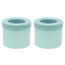 2 khay làm đá viên bằng silicon, máy làm đá viên, cốc đá bào, máy làm đá viên hình trụ, khay làm đá dễ lấy đá ra, có thể làm được 60 viên đá, khay làm đá kiểu nhấn dễ lấy ra, thích hợp cho gia đình, khách sạn, nhà bếp. - Nhiều màu - Xem 13