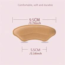 12 pièces/set Coussinets auto-adhésifs pour talon de chaussure, convenant pour les chaussures lâches. Coussinets de talon pour augmenter l'ajustement et le confort de la chaussure, prévenir le glissement du talon et les ampoules. Accessoires pour chaussures et bottes, excellent cadeau pour les femmes.