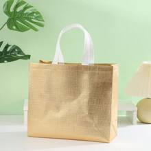 2 peças - Sacola personalizada para mulheres, presente do Dia das Mães, sacola de compras de grande capacidade, bolsa universal avançada para roupas, joias