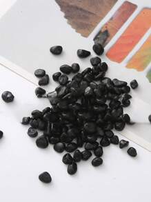 100g/500g Polished Crystal Pebble, 0.15-0.23inch Asymmetrical Decorative Aquarium Gravel, Suitable For Fish Tank, Plant Home Decor And DIY Vase Filler