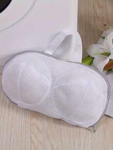 Bra Washing Bags, Laundry Bag, Large Bra Wash Guard Bags For Washing Machine, Fits All Cups, Anti-Deformation Bra Wash Bags, Underwear Bags For Washing (Grey, Blue) Small And Portable, Suitable For A Variety Of Scenarios, Home, Travel, Business Trips, Back To School, The Perfect Gift, Bag For School School Accessories School Stuff