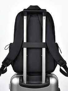 Men's Casual Minimalist Backpack, Business Laptop Backpack, Travel Rucksack, Suitable For Commuting, Back To School, Travel - Multicolor - View 8